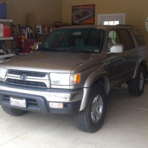 My new ride. Traded from a 96 2Door Tahoe a couple months ago. Tahoe's for sale if you are interested! It's pretty amazing, but I needed something a l