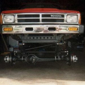 AllPro long travel suspension with Hi-steer.