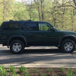 The day I bought her. Upgrades will happen as funds permit. Tempting to leave her as is though. So pretty.