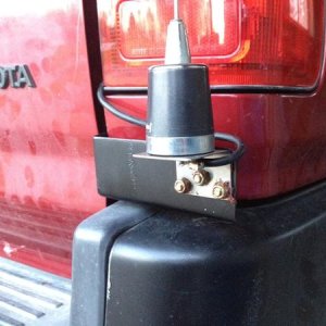 5/8 wave 2m whip antenna mount.
