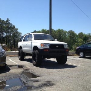 Back from the shop