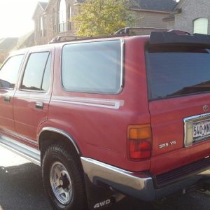 4runner rear left side