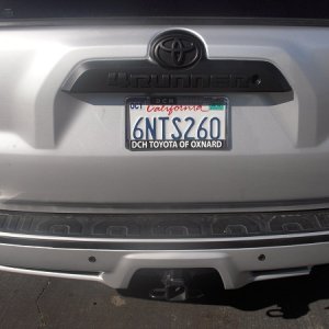 Plasti'd Rear 4Runner logo.