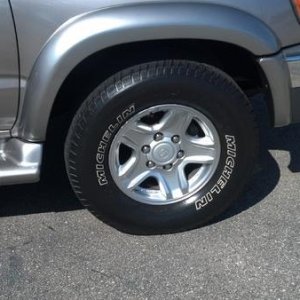 Day purchased. Stock wheels.