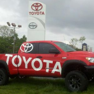 Tundra project at work