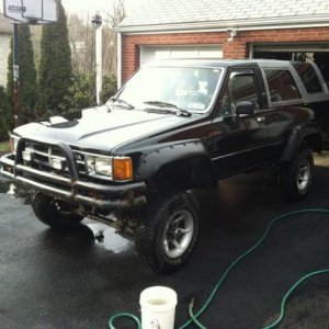 What it looked like the day I picked it up