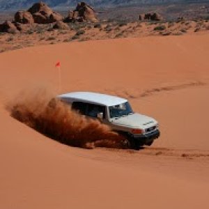 FJ's first trip to the dunes