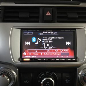Alpine ICS-X7HD 5min after installation