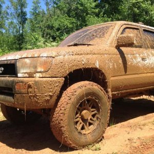 muddy