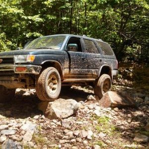posing in uwharrie