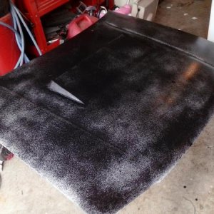 second coat of "BedArmor" Spray liner