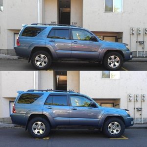 before after tires - 265/70/17 general grabber at2