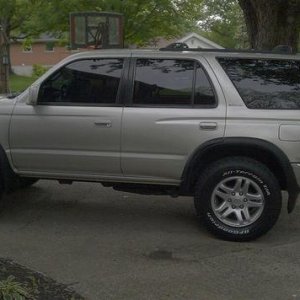 Flares mounted after buying front flaps.