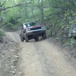 Laid back, chillin on a dirt road