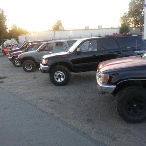 4Runners in a row 2