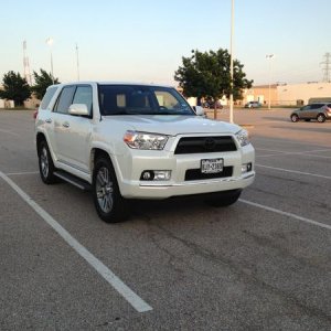 Front grill and fog light covers plasti-dipped