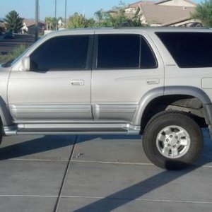 after lift trd progressive coils with top spacer lc 8 wraps in rear