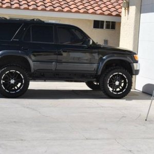At home with new rims and a new tint in Las Vegas
