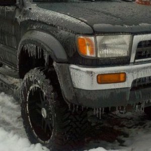 possibly the first time it has been in this type of weather in Washington near Tacoma