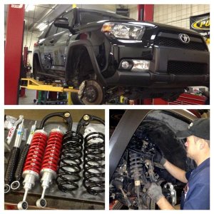 Another HCP4X4 glamour shot from Toytec Ultimate lift install.
