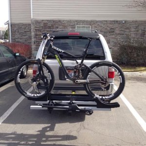 bought a Thule rack for hauling my other love