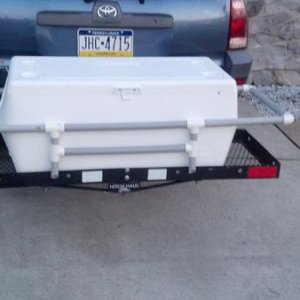 DIY Hitch Rack Extender. Ready for VACA!