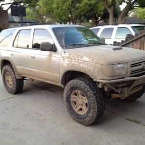 Hollister mud smells horrible. This is about a year ago I beleive.