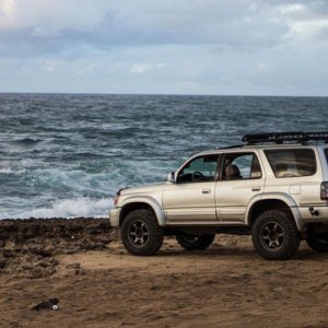 3rd Gen Toyota 4Runner with 17x8" Konig Six Shooter wheels from FN Wheels.