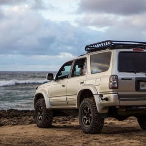 3rd Gen Toyota 4Runner with 17x8" Konig Six Shooter wheels from FN Wheels.