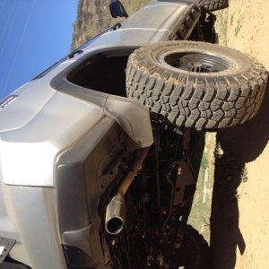 Nice wheel travel