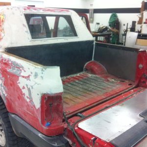 a picture of the body work and metal work I did.