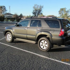 I washed, and my hubby polished and cleaned this week, I love, love, love my Runner!!