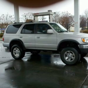 after the daystar 2.5-3 inch lift and new factory front coils.
