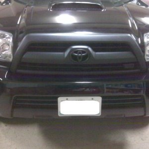 PlastiDip Grill and lower bumper section