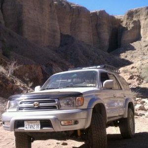 Red Canyon Trail by Chiraco Summit