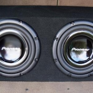2 12" Pioneer Subs