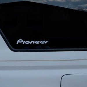 Pioneer Decal