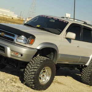 6 inches, 33 15.50 Mickey Thompson Claws, 16x12 Classic 2