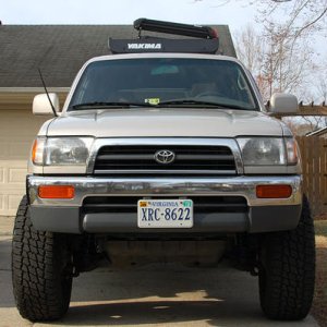 front spacers