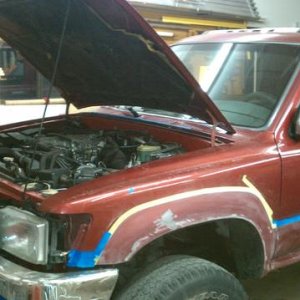 alot of sanding
