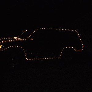 christmas, I used an Inverter to drive around with lights on my T4R