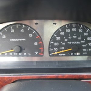 new gauge bezel