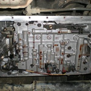 The transmission after I removed the RTV.