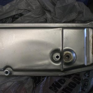 The new filter. I was hoping it was the right one, but with many transmission model numbers, I would not have known if this was the right one. It was.