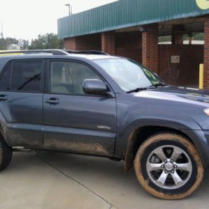 it rained more and i found some mud...