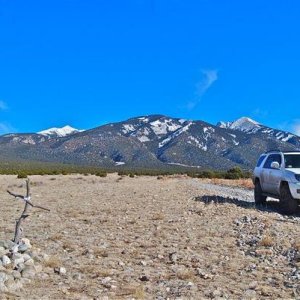Pet grave on Como Lake Road, Alamosa, CO