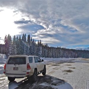 Looking at the Continental Divide, Pagosa Springs, CO