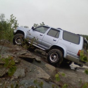 Just wheelin in the quarry