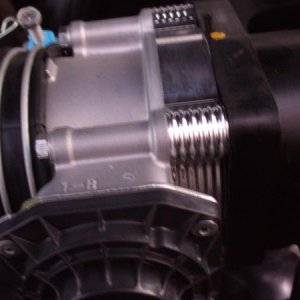 aFe throttle body spacer installed