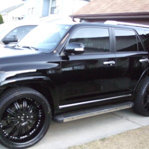 Loving the look of the black on black
